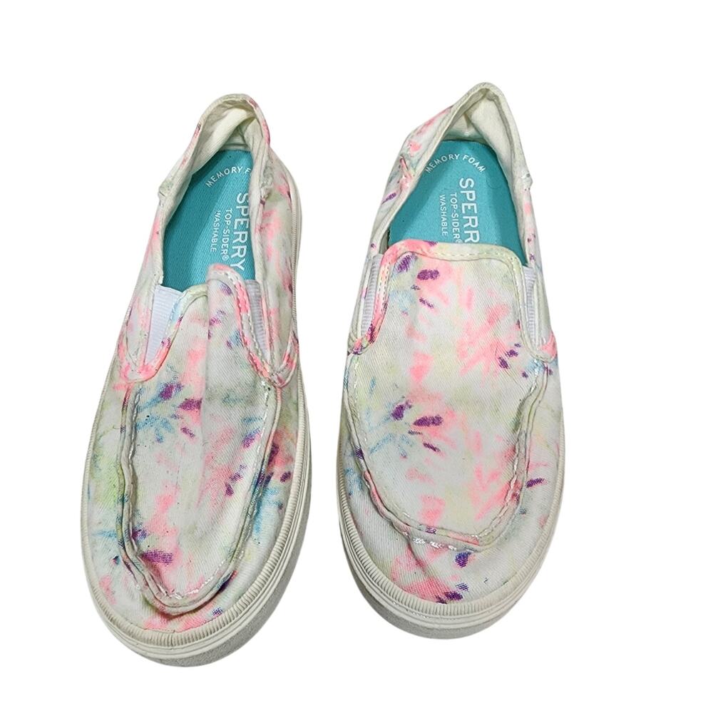 Kid's Sperry Tie Dye Slip On Shoes Size 2M